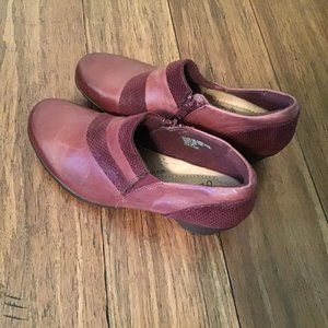 Earth Origins Maroon Ankle Booties
